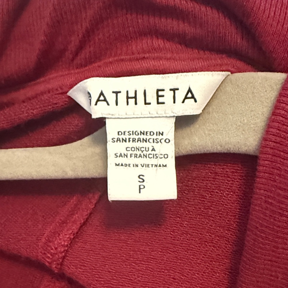 Athleta Women's Deep Red Cardigan - Picture 3 of 3